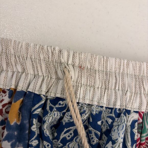 Jessica Taylor Skirt Women's Patchwork Cottage A-Line Lined Colorful Boho - Picture 8 of 10